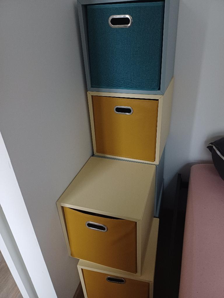 Ikea EKET kastjes met mandjes, Ophalen, Gebruikt