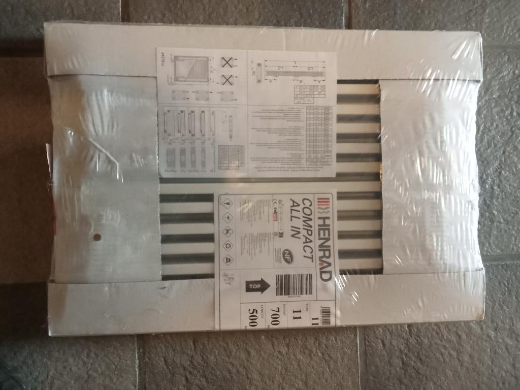 Henrad paneelradiator, Ophalen, 30 tot 80 cm, Radiator, Nieuw