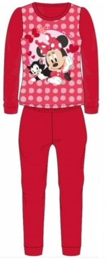 Minnie Mouse Fleece Pyjama Rood - Maat 92 - Disney, Kinderen en Baby's, Kinderkleding | Maat 92, Nacht- of Onderkleding, Meisje