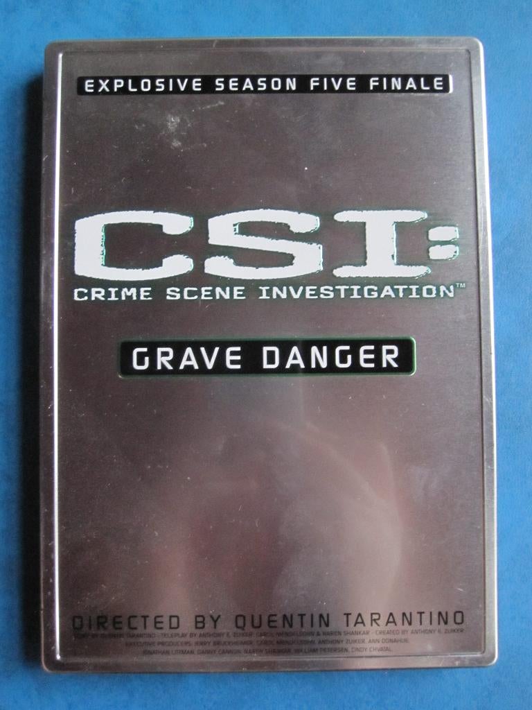 CSI: Crime Scene Investigation: Grave Danger (steelbook), Cd's en Dvd's, Vanaf 12 jaar, Ophalen of Verzenden, Zo goed als nieuw