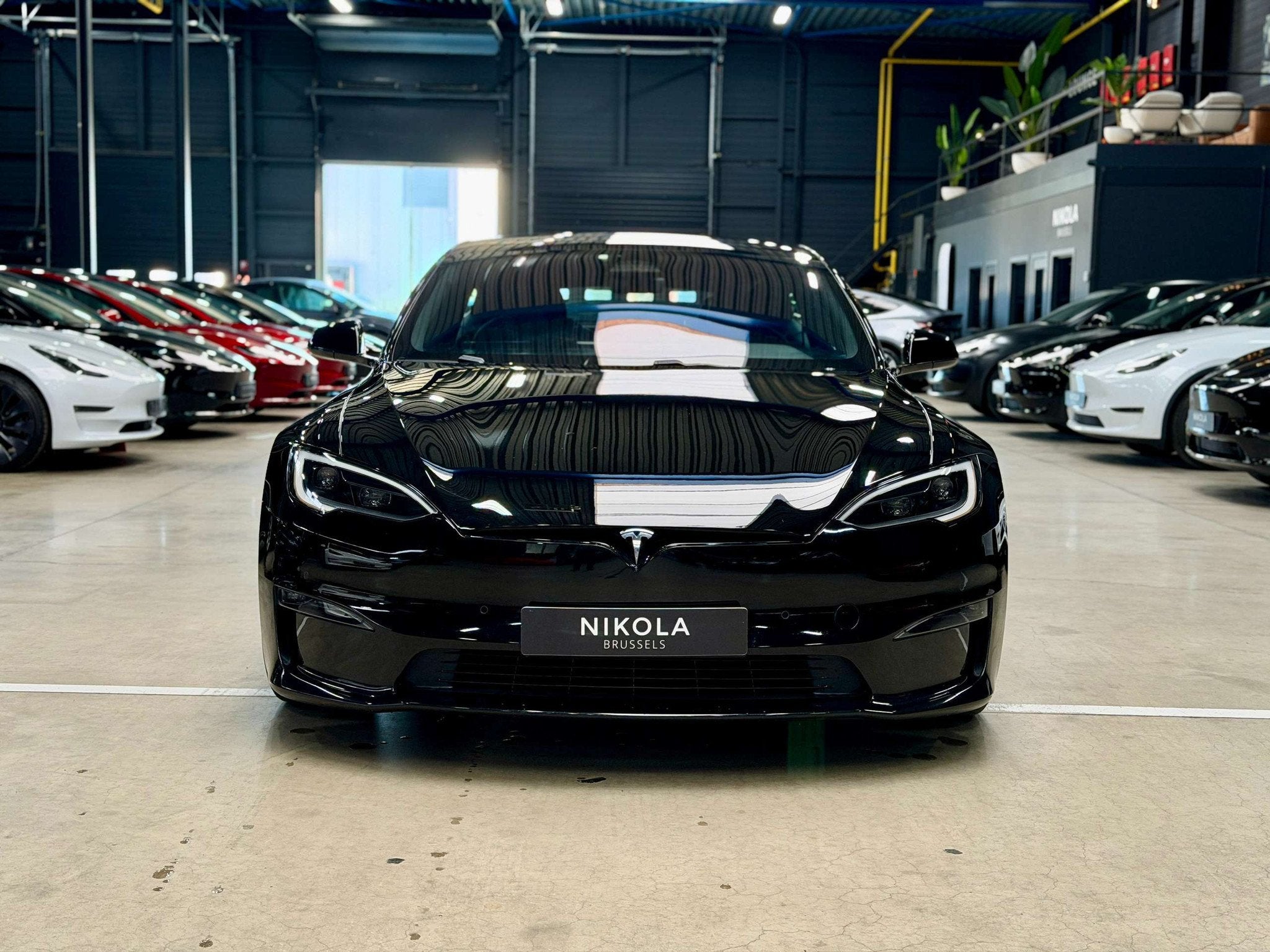 Tesla Model S LONG RANGE - FULL SELF DRIVE ACTIVE - FULL BLA, Autos, Cuir, Achat, Entreprise, Noir