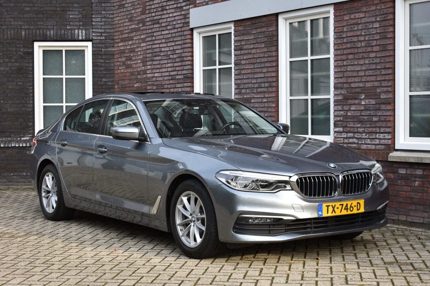 BMW 520 Schuifdak/Comfortstoelen Electr verstelbaar/ leder/S, Autos, Argent ou Gris, Entreprise, Berline, Automatique