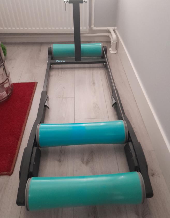 Tacx fietsrollen met optie voorvorkhouder, Sport en Fitness, Wielrennen, Ophalen, Zo goed als nieuw, Overige typen