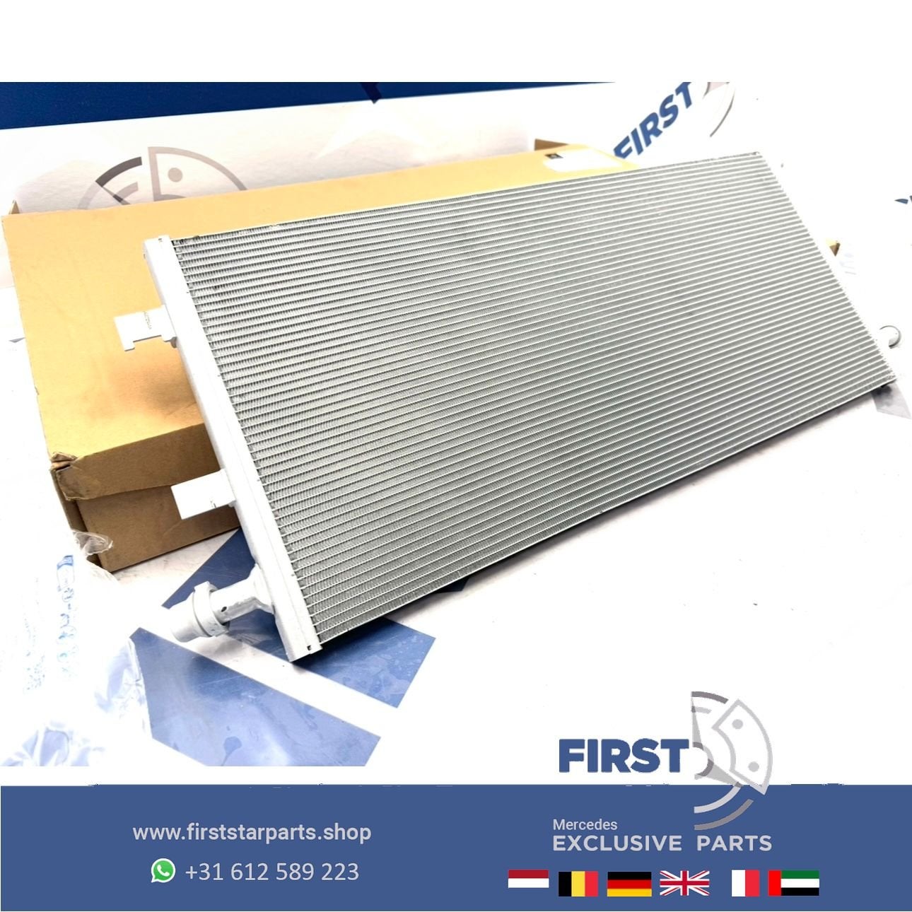 A0995006001 RADIATEUR ORIGINEEL MERCEDES W177 A45 W118 CLA45, Gebruikt, -, Ophalen of Verzenden, -