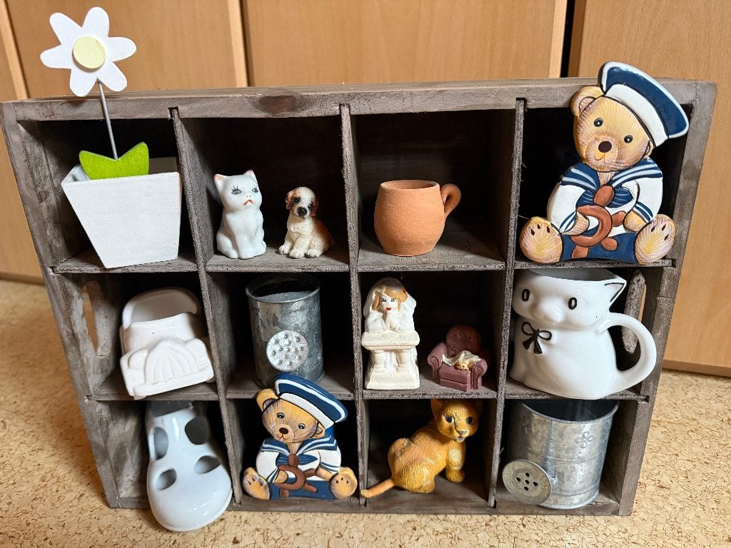 houten etalagerekje, Ophalen of Verzenden, Zo goed als nieuw, Hout