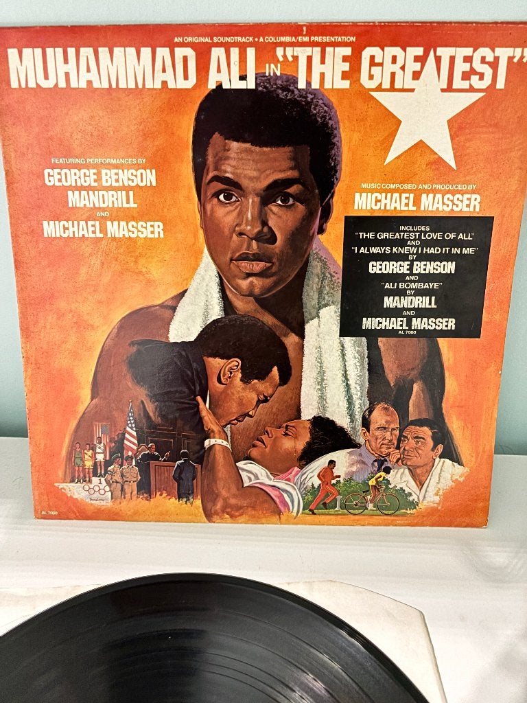 LP - Muhammad Ali - the greatest - Soundtrack, Cd's en Dvd's, Vinyl | Filmmuziek en Soundtracks, LP, Gebruikt, Soundtrack, Ophalen of Verzenden