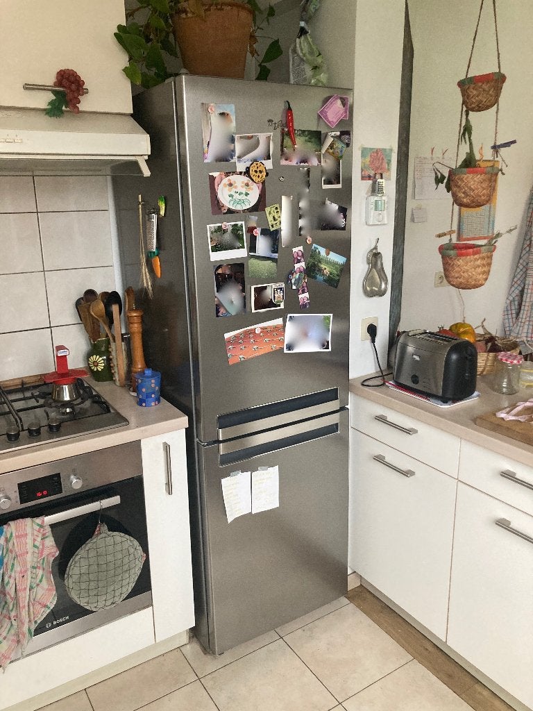 réfrigérateur Whirlpool (BLF8121OX), 85 à 120 cm, Enlèvement, Utilisé, 200 litres ou plus
