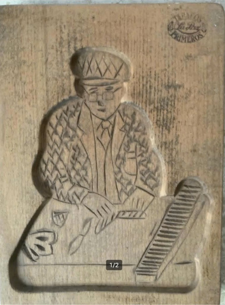 Houten speculaasvorm (speculoos), Antiek en Kunst, Ophalen of Verzenden