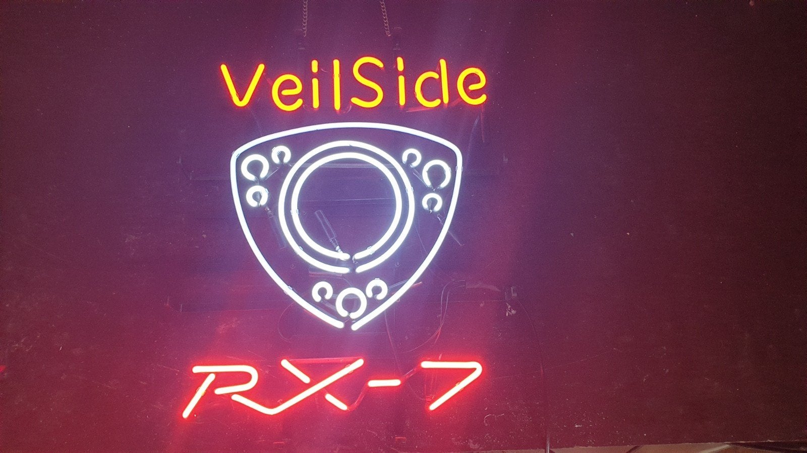 Custom neon mazda  rx7 rotor, Ophalen of Verzenden