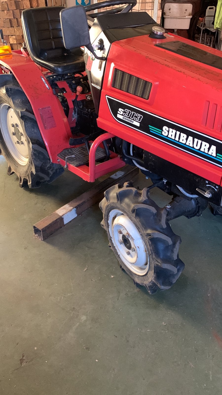 Mini tracteur Chubaru 15 CV met frees, Enlèvement, Comme neuf
