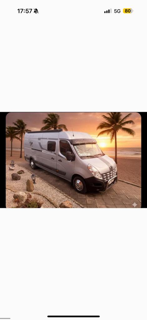 Campervan volledig autonoom, Entreprise, Auvent, Chaudière