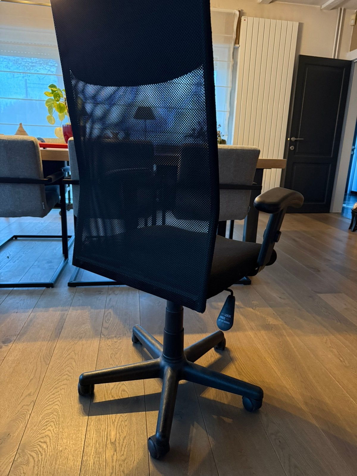 Bureaustoel, Maison & Meubles, Enlèvement, Utilisé, Noir, Chaise de bureau