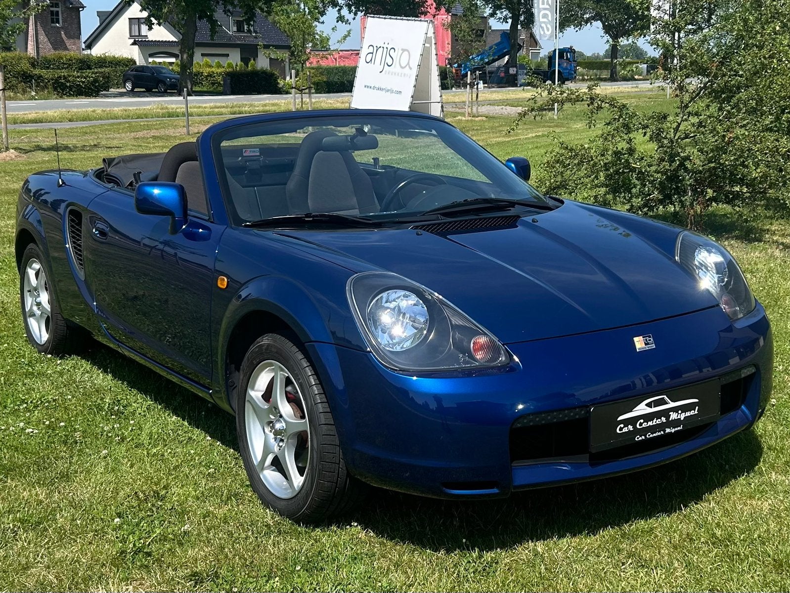 Toyota MR2 VVT-i 1.8i, Euro 2, Cabriolet, Blauw, 178 g/km