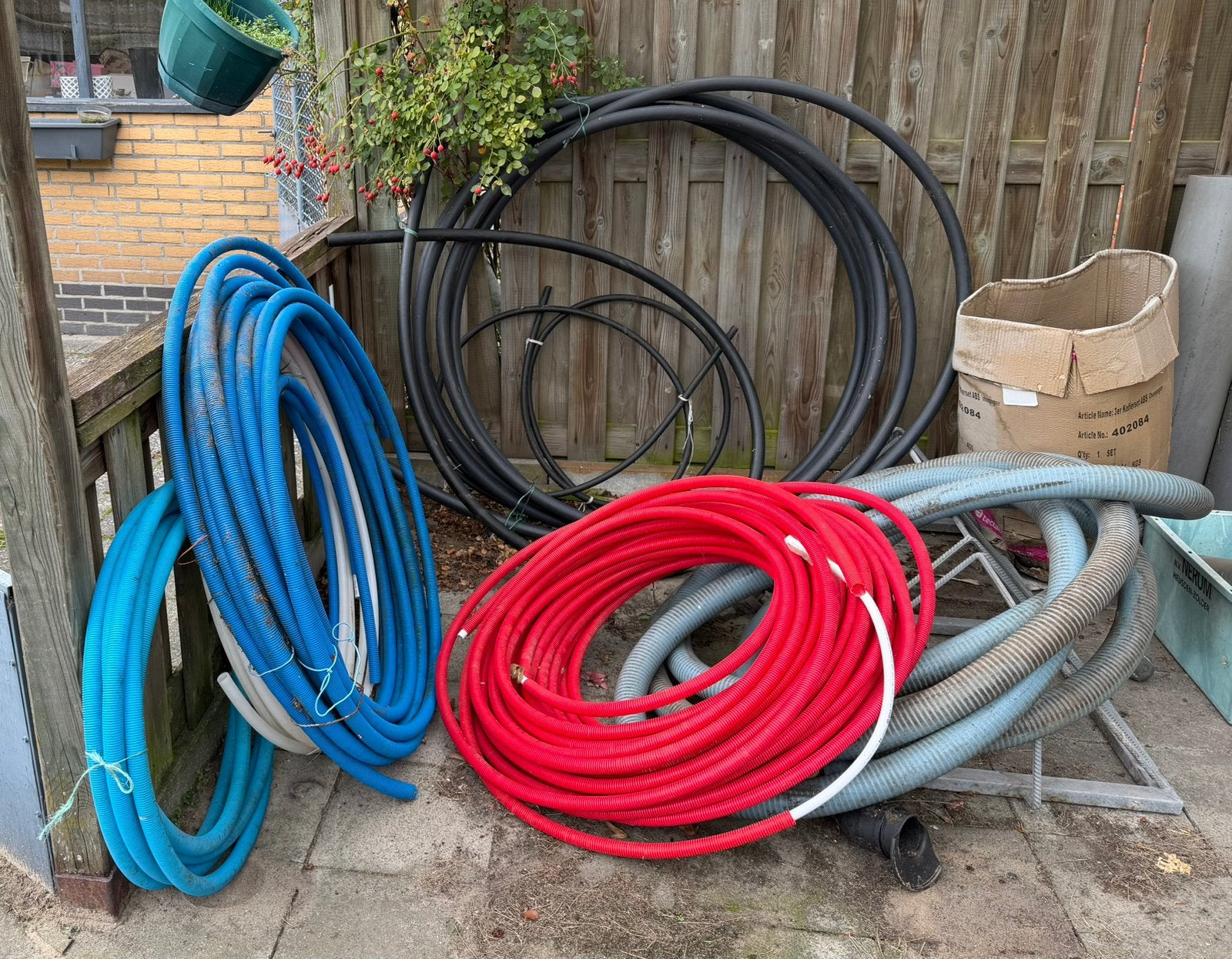 Waterleiding buizen, Doe-het-zelf en Bouw, Ophalen, Gebruikt