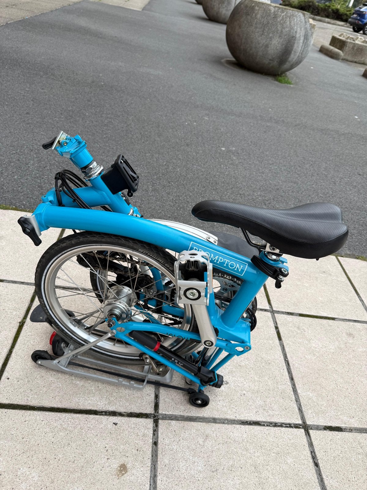 Brompton vouwfiets 6 versnellingen, Enlèvement, Comme neuf, Brompton, Vitesses
