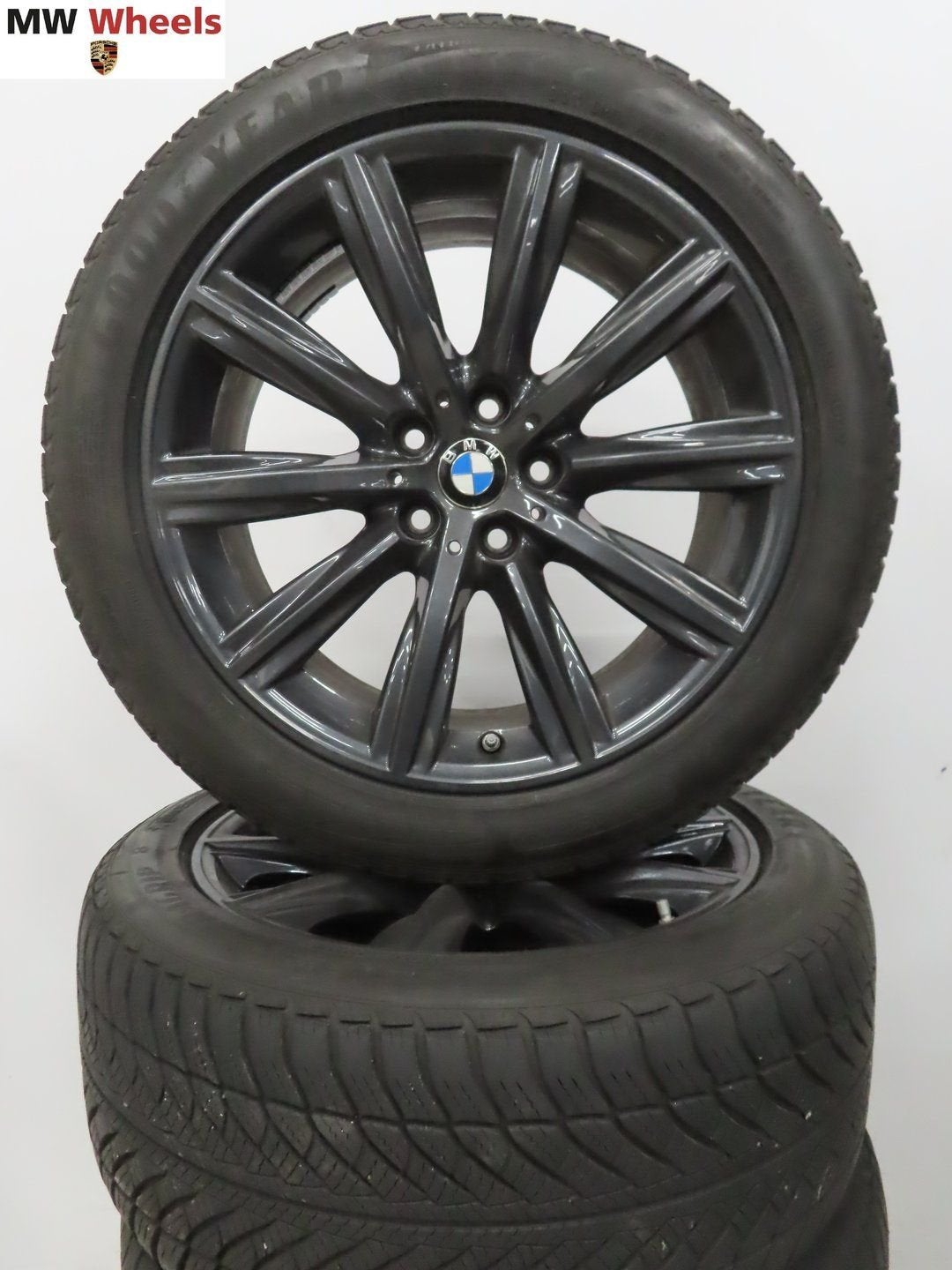 Originele BMW 18 inch velgen 5 serie G30 G31 winterbanden, Auto-onderdelen, 18 inch, -, -, Banden en Velgen