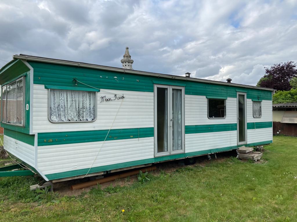 Stacaravan te koop., Caravanes & Camping, Caravanes résidentielles, jusqu'à 2, Enlèvement