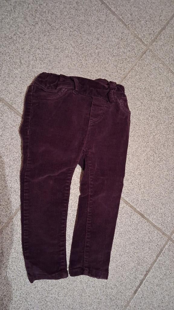 Broekje velours Dopadopa maat 74/80, Broekje, Ophalen of Verzenden, Zo goed als nieuw, Dopadopa