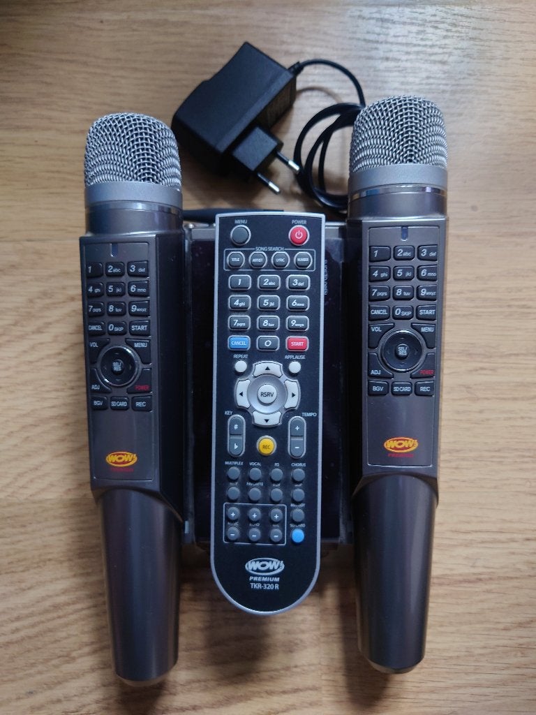 WOW Premium TKR-320 Portable Karaoke, TV, Hi-fi & Vidéo, Enlèvement ou Envoi, Utilisé, Micro(s)
