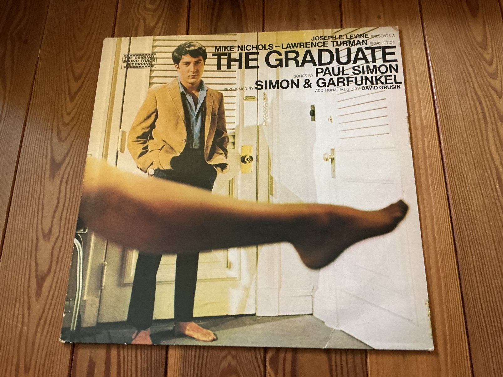 LP Simon & Garfunkel - the graduate - original soundtrack, Ophalen of Verzenden, Gebruikt