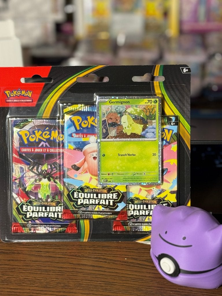Tri-pack Equilibre Parfait + Poke Ball 3D Metamorph violet, Enlèvement ou Envoi, Neuf, Autres types