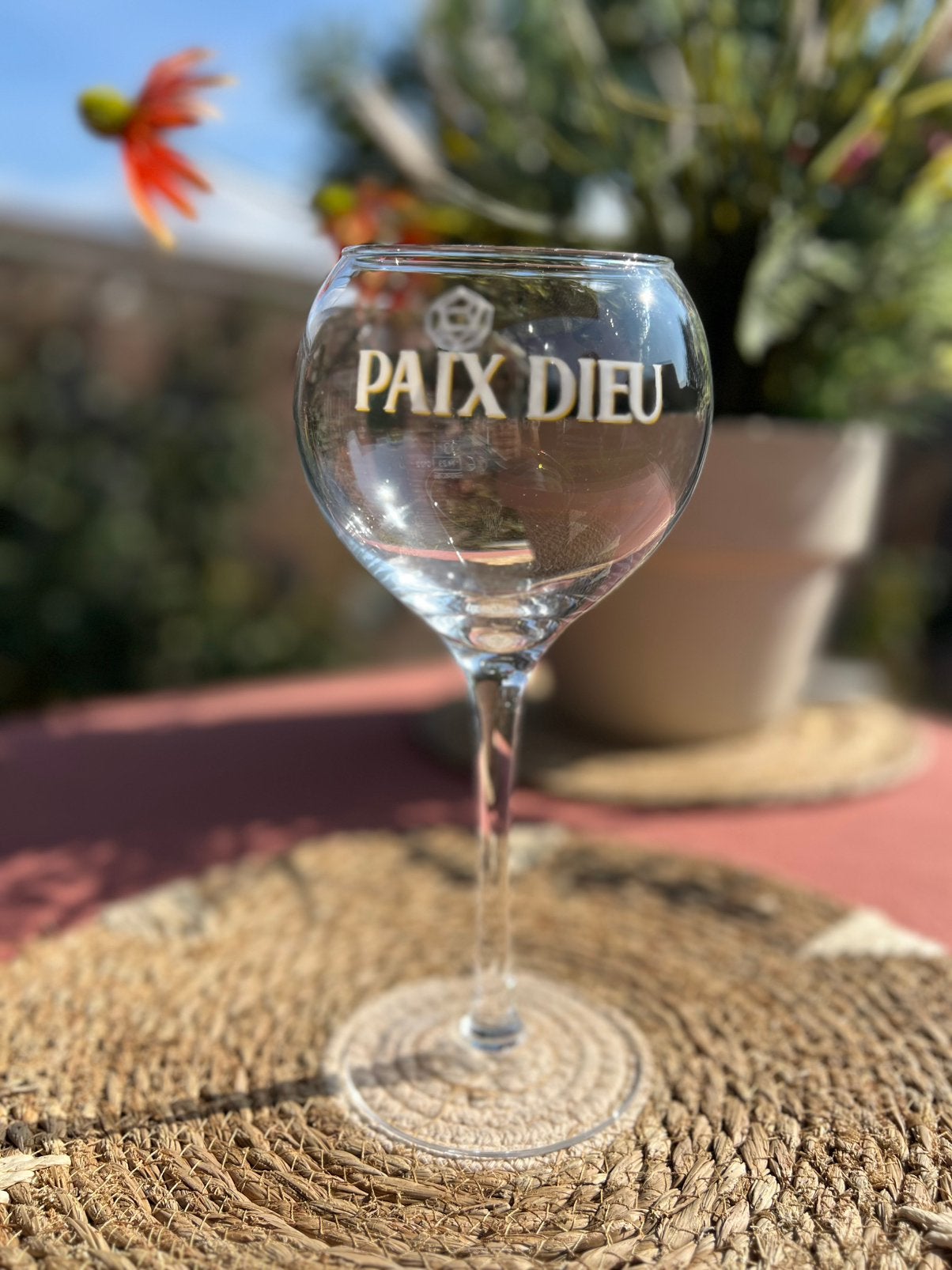 Paix Dieu glazen 0,5l, Verzamelen, Ophalen, Zo goed als nieuw, Glas of Glazen, Overige merken