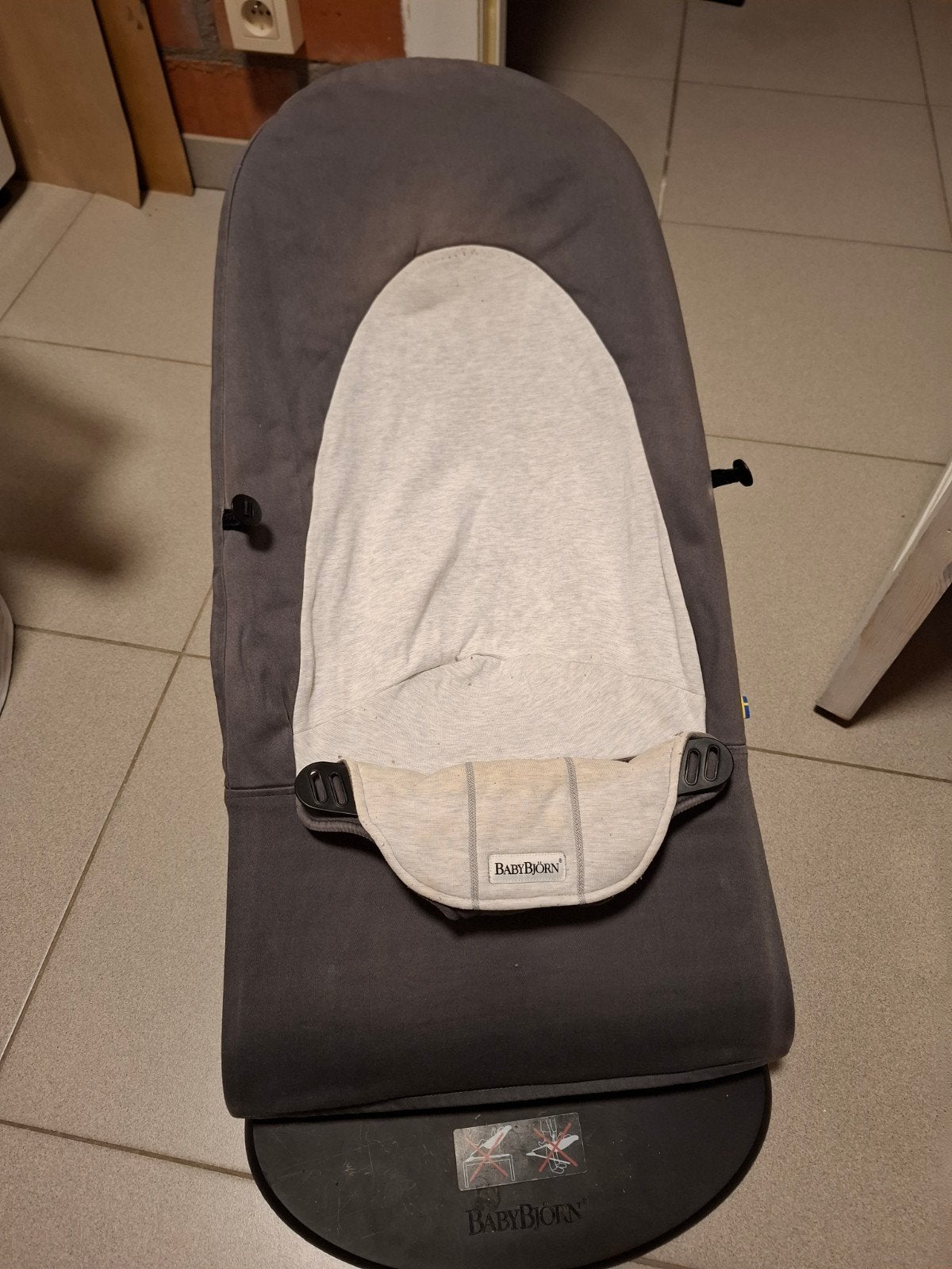 Baby Björn wiper met extra hoes, Kinderen en Baby's, Ophalen, Gebruikt, Wipstoel, Met gordel(s) of riempje(s)