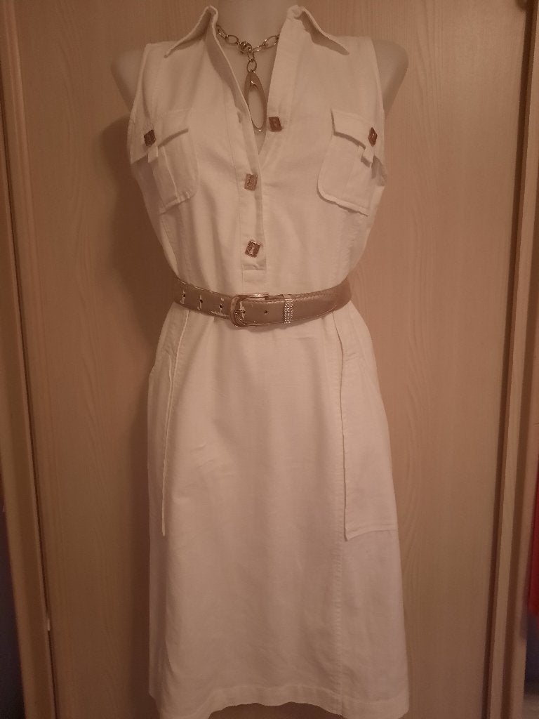 Linnen kleedje XL, Taille 46/48 (XL) ou plus grande, Enlèvement ou Envoi, Zara, Comme neuf