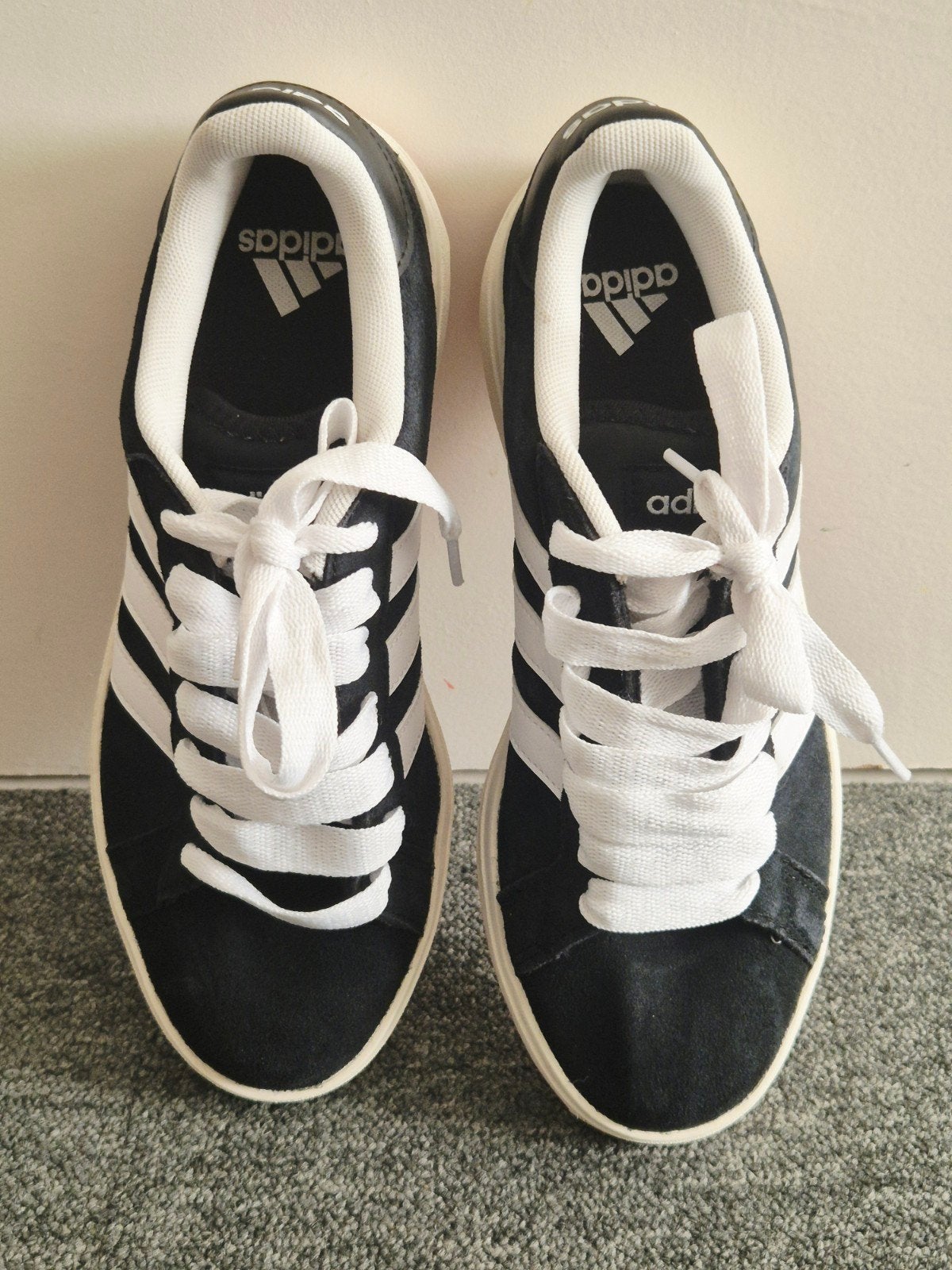 Adidas sneakers | Grand Court Base – Zwart/Wit – Maat 41 1/3, Vêtements | Hommes, Enlèvement ou Envoi, Comme neuf, Adidas, Blanc