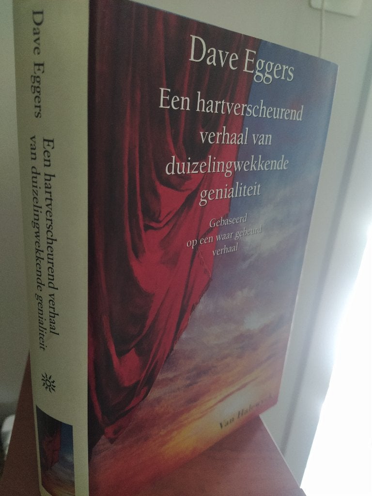 boek: een hartverscheurend verhaal van .../Dave Eggers, Livres, Littérature, Comme neuf, Pays-Bas, Enlèvement ou Envoi