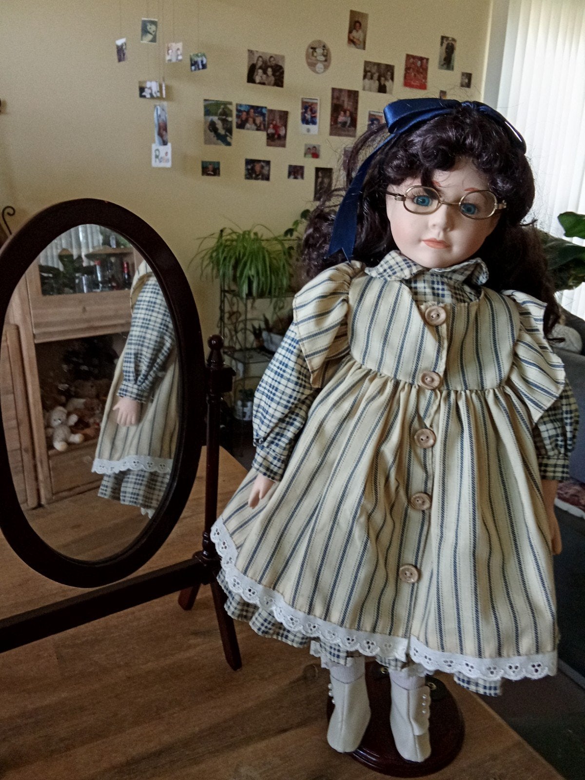 Poupée en porcelaine, Collections, Poupées, Enlèvement, Poupée
