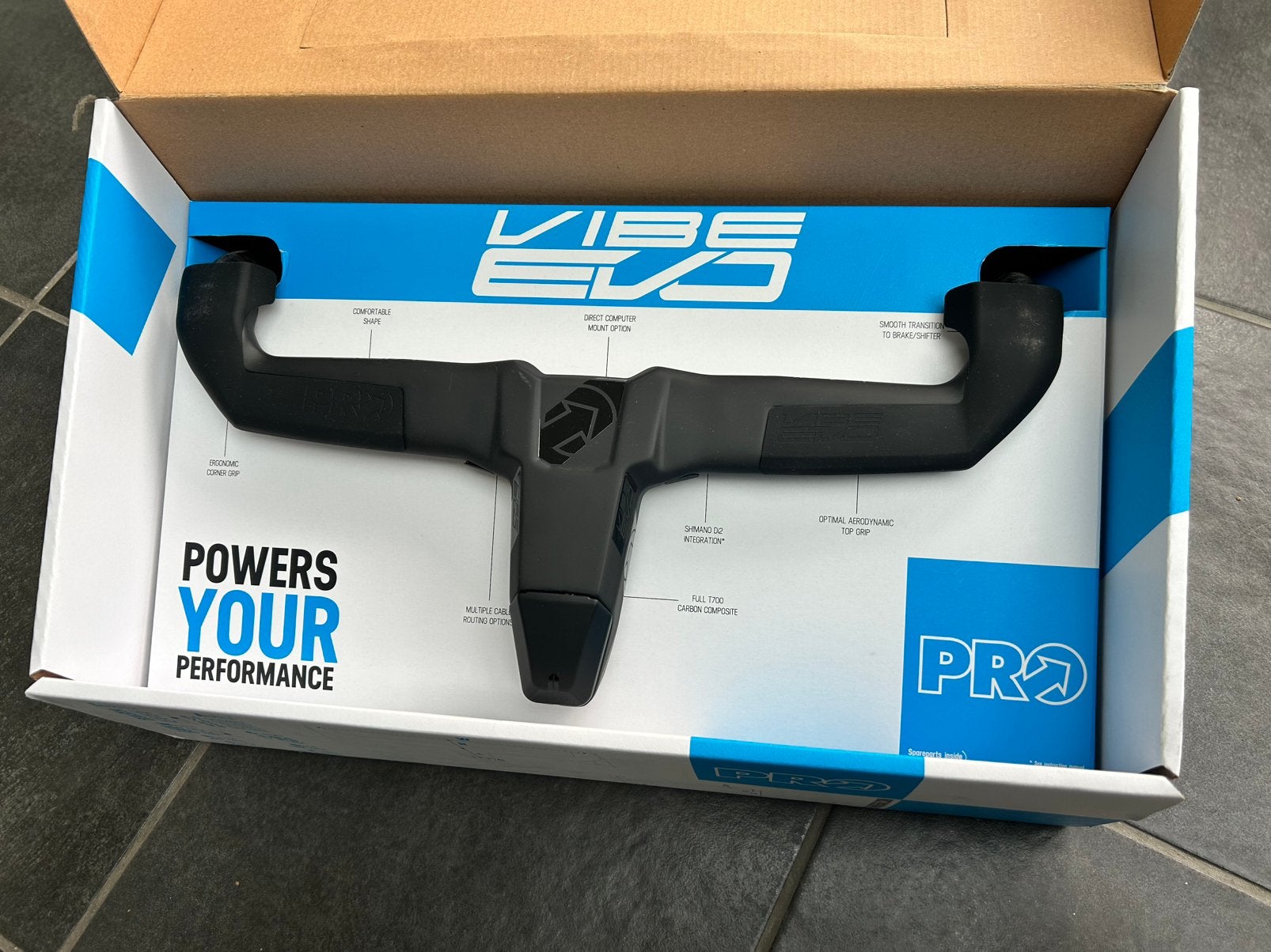 Pro Vibe Evo stuur 400mm 105mm nieuw in doos, Ophalen of Verzenden, Nieuw, Stuur, Carbon