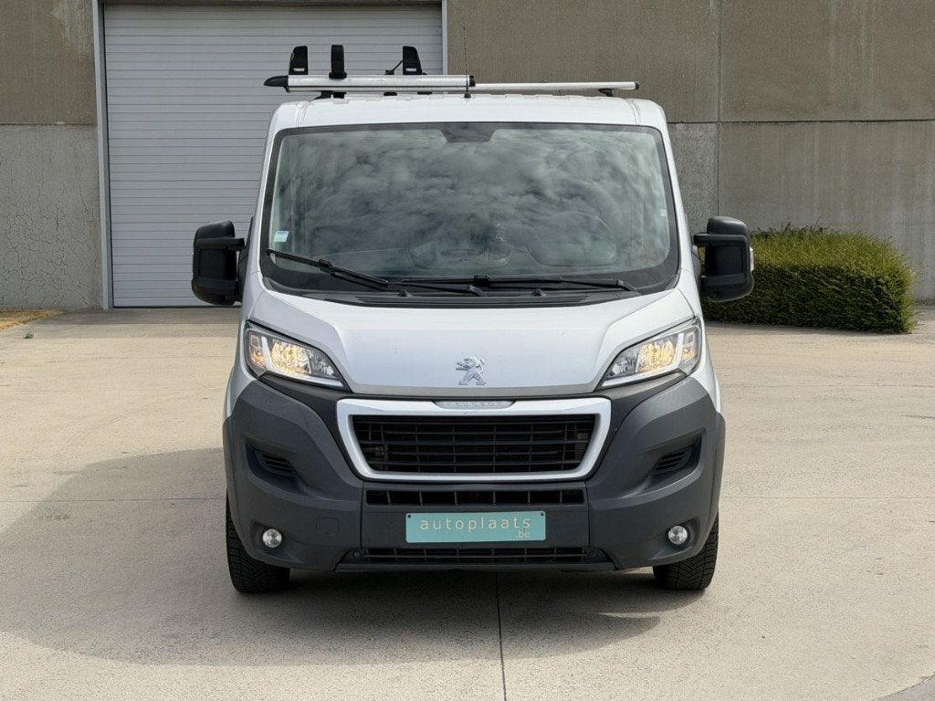Peugeot Boxer 2017 L2H1 Camera Trekhaak Inbouwkasten Airco, Auto's, 4 deurs, 120 kW, Bedrijf, Start-stop-systeem