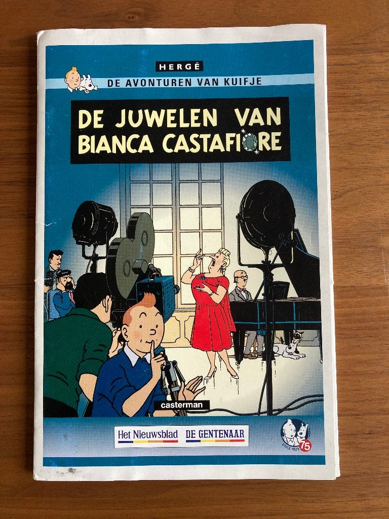 Kuifje - De juwelen van Bianca Castafiore (reclame-uitgave), Enlèvement ou Envoi, Une BD, Comme neuf, Hergé