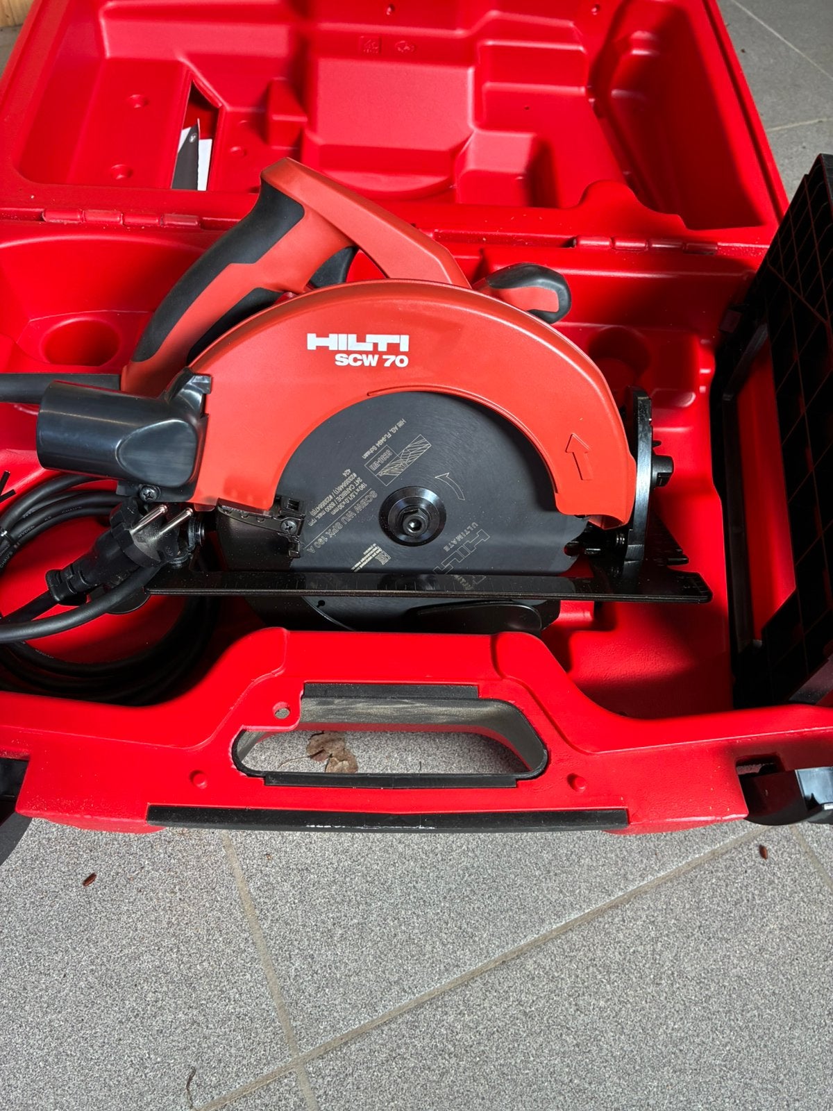 Hilti hand cirkel zaag, Ophalen, Nieuw