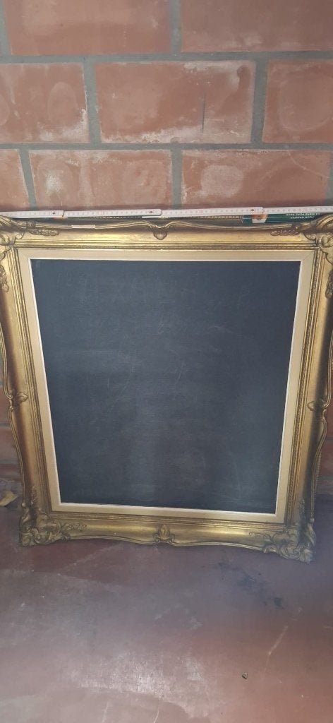 Kader met zwart tekenbord, Diversen, Ophalen, Gebruikt, Krijtbord