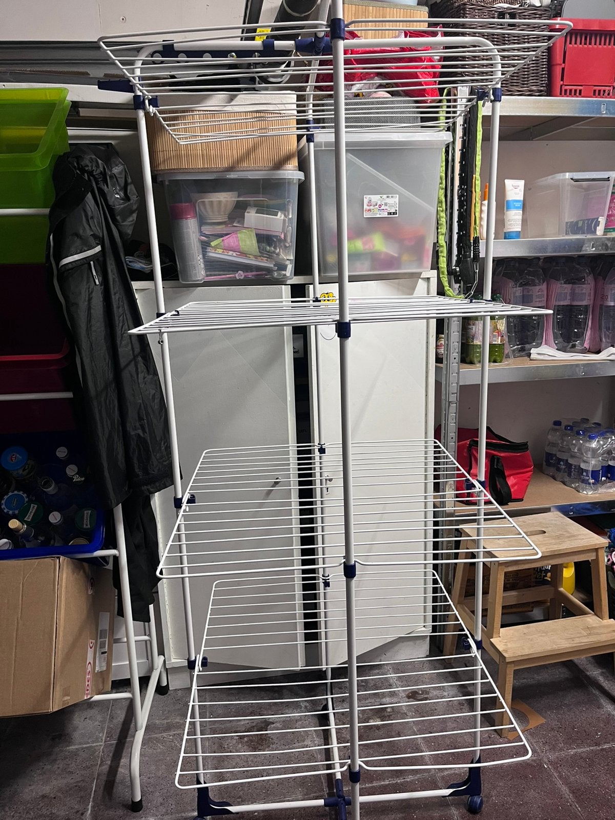 Wasrek 4 verdiepingen, Enlèvement, Comme neuf, Séchoir à linge