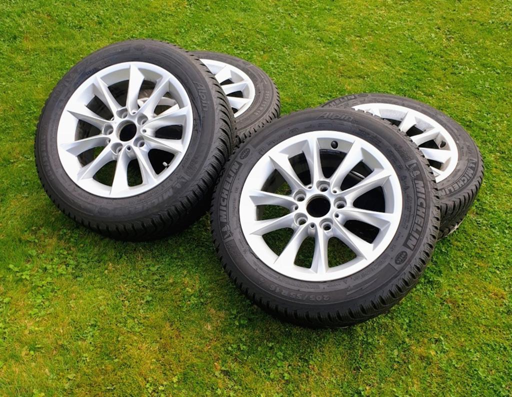 Banden en velgen - Michelin AlpinA4 205/55R16, Auto-onderdelen, Banden en Velgen, Ophalen