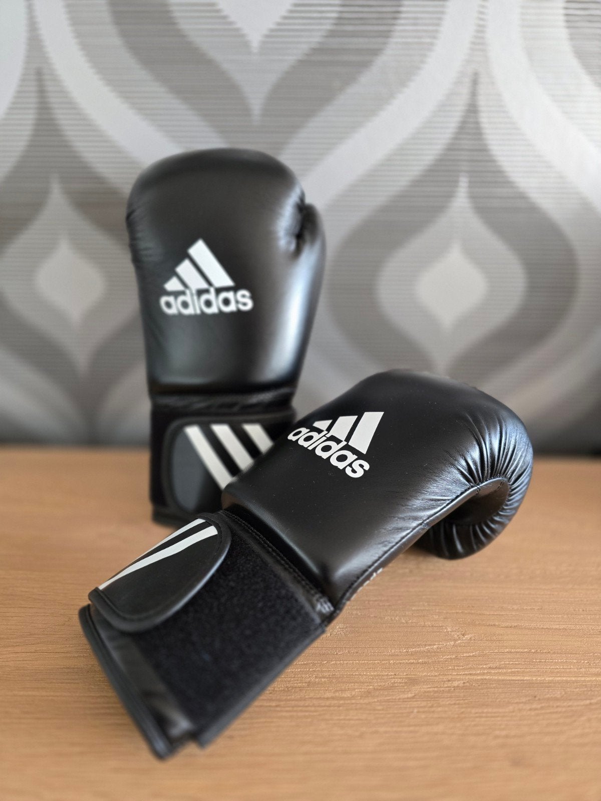Adidas Speed 50 Bokshandschoenen Kind – 8 OZ – Zwart/Wit, Ophalen of Verzenden, Bokshandschoenen
