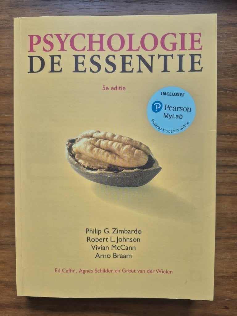 psychologie de essentie 5e editie - nieuwstaat, Livres, Psychologie, Enlèvement ou Envoi, Neuf, Psychologie cognitive, Philip Zimbardo; Vivian McCann; Robert Johnson