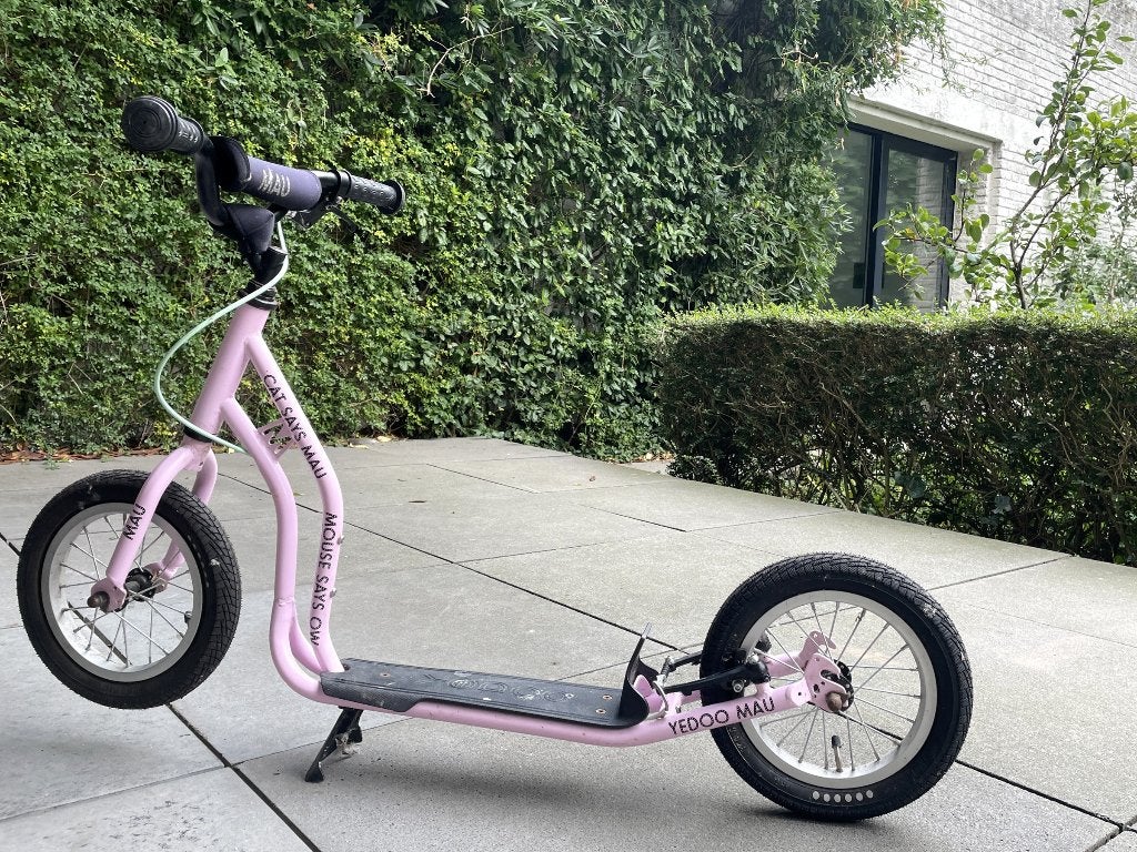 Yedoo Mau step – roze – 12" luchtbanden – vanaf 3 jaar, Vélos & Vélomoteurs, Enlèvement, Utilisé, Step simple, Yedoo