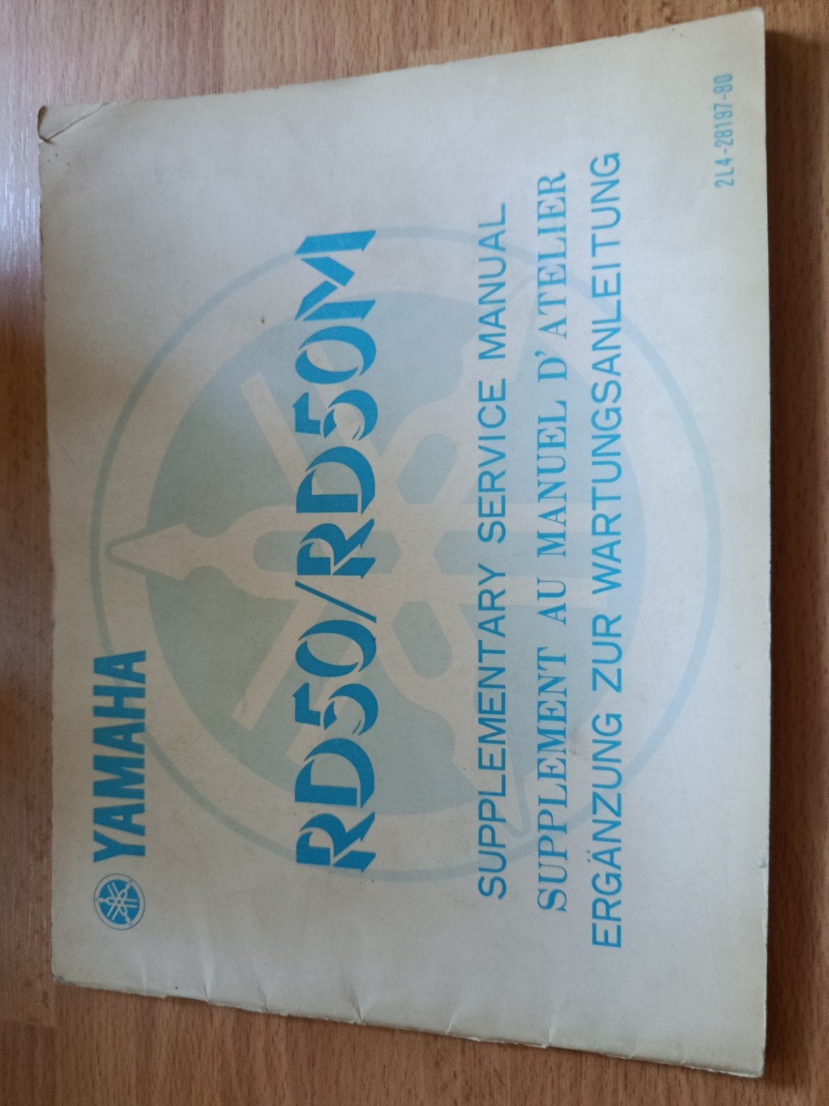 Yamaha rd50/rd50m service manual, Ophalen of Verzenden