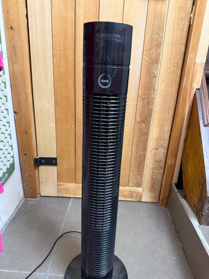 Fuave TV3010 torenventilator zwart + afstandsbediening, Elektronische apparatuur, Ventilatoren, Ophalen, Ventilator met afstandsbediening