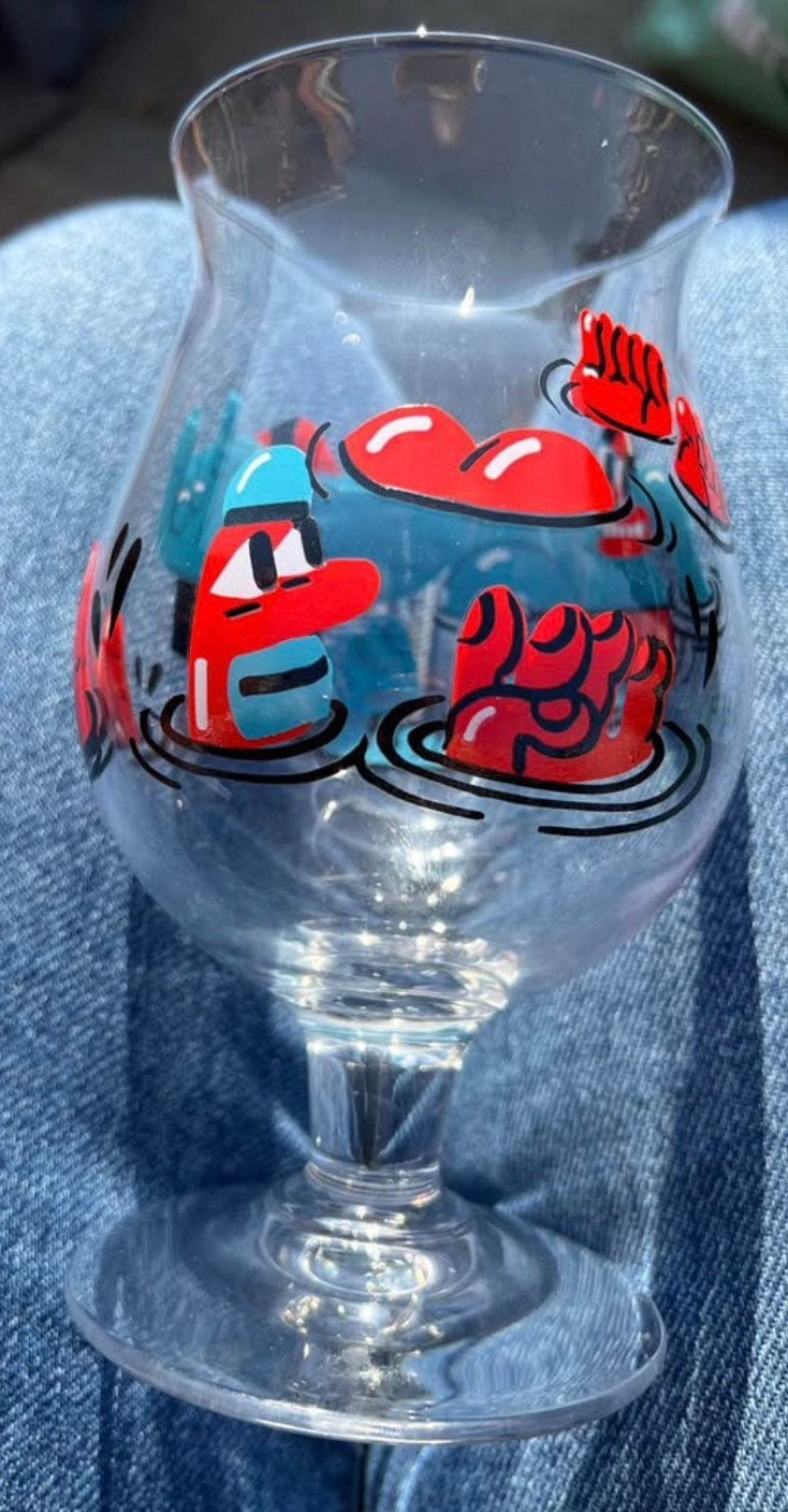 Verre Duvel, pièce unique, 15€, Enlèvement, Comme neuf, Duvel