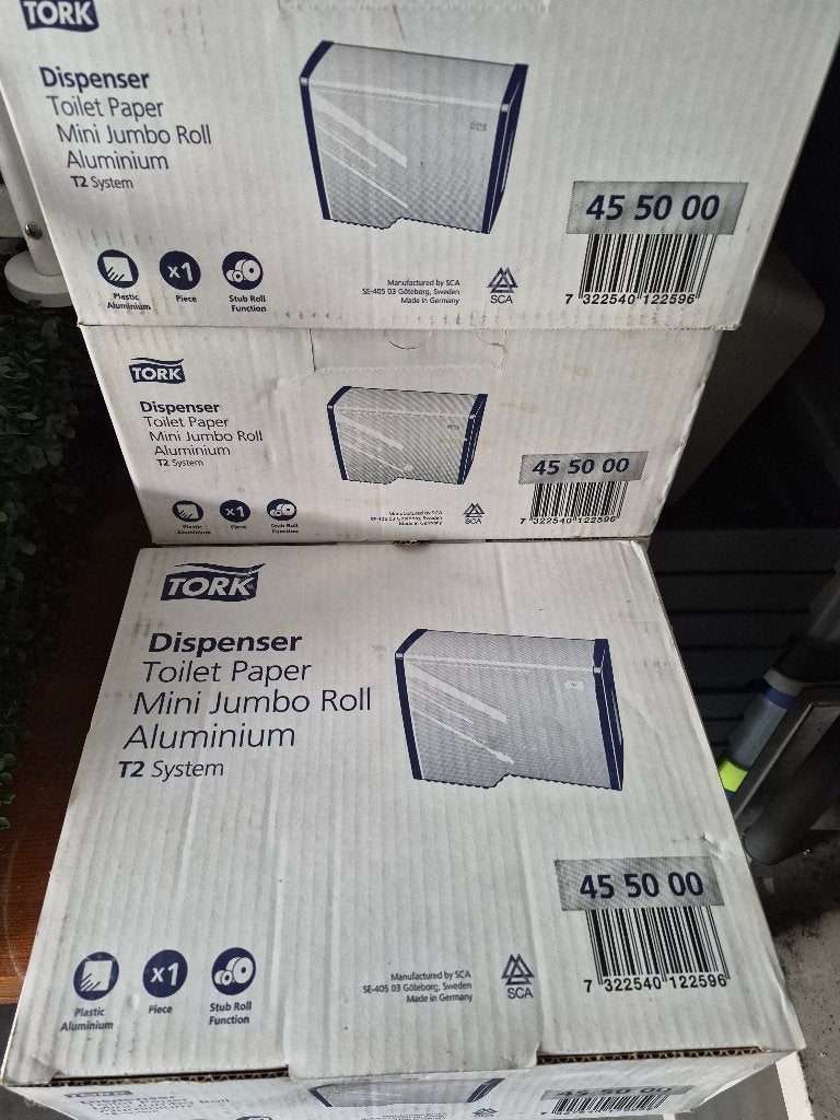 DISPENSER TORK, Ophalen, Nieuw, Inox