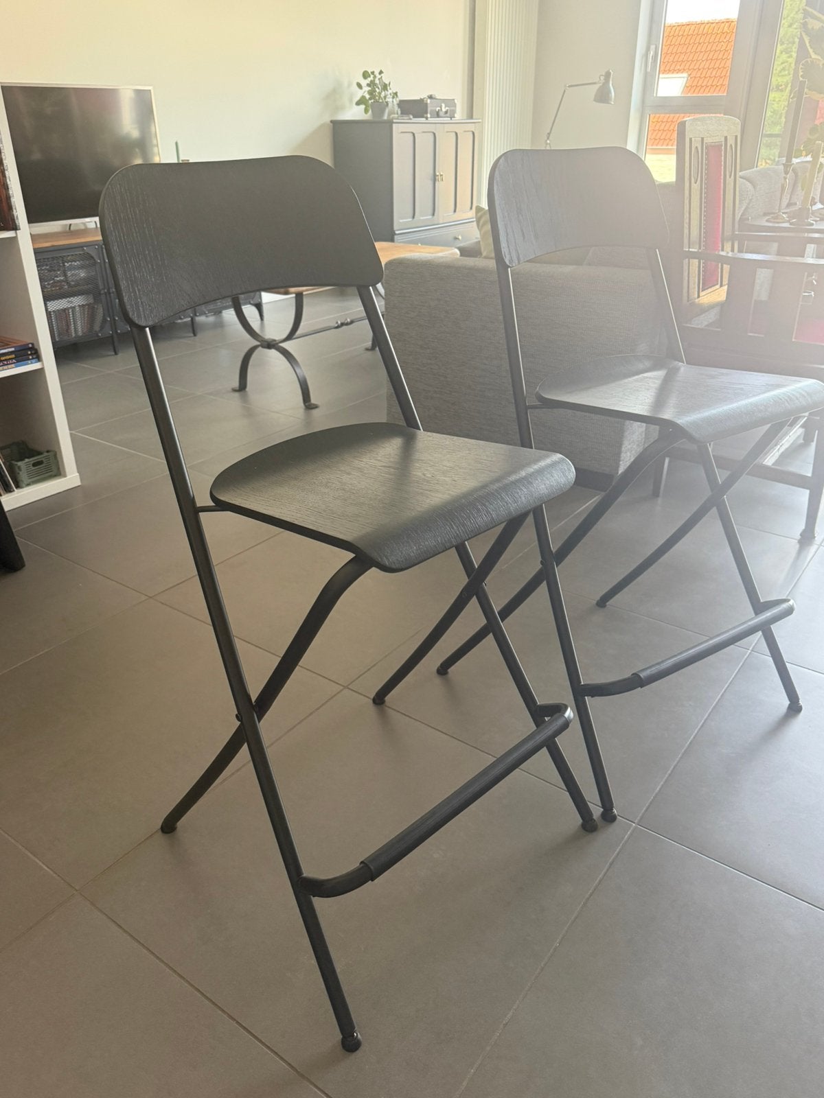 2 barkrukken ikea FRANKLIN, Ophalen, Gebruikt