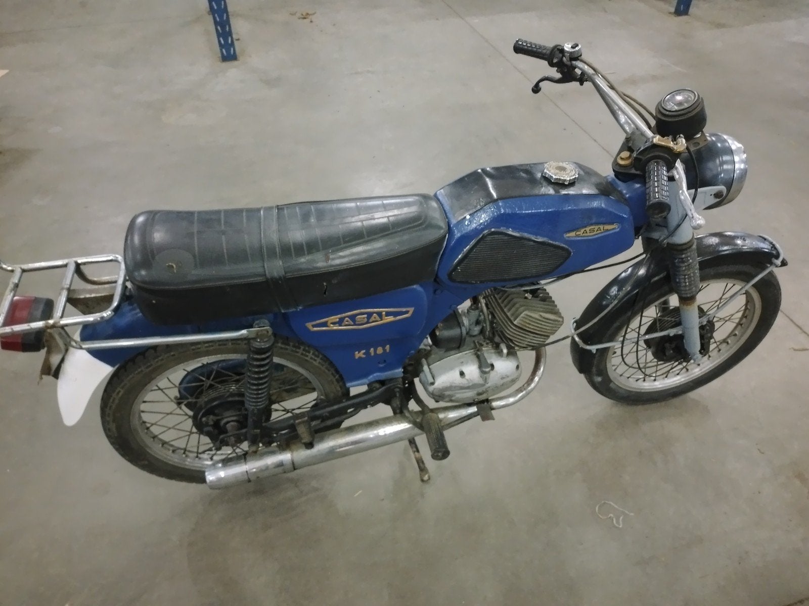 Casal k181 5bak met papieren, Fietsen en Brommers, Brommers | Oldtimers, Overige merken, Klasse B (45 km/u), Ophalen