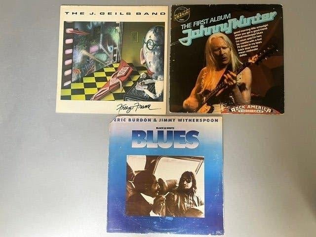 Drie blues lps, Ophalen of Verzenden, Gebruikt, Blues