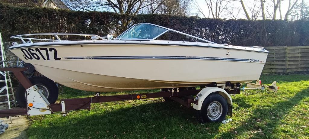 Bateau de plaisance Almar 495V 1978, Sports nautiques & Bateaux, Essence, Comme neuf, Autres marques, Bateau rapide