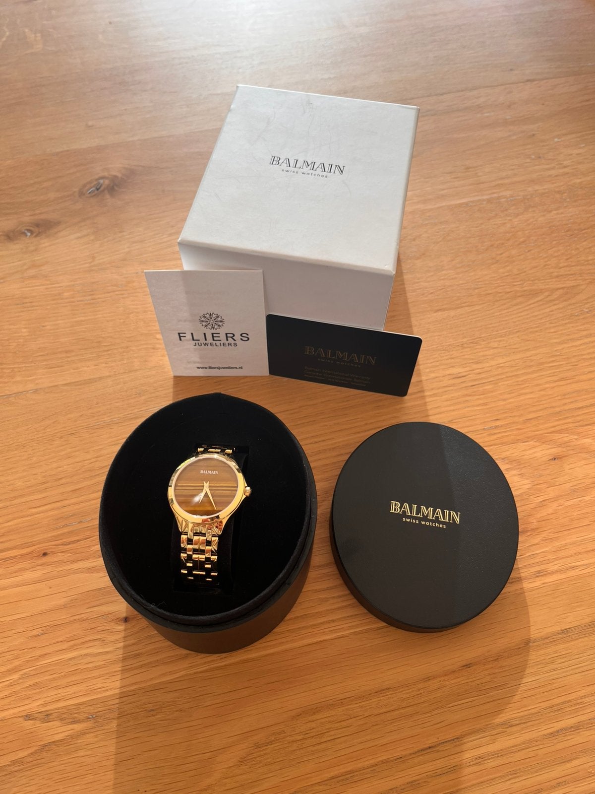 Balmain Flamea Swiss Made Dameshorloge, Handtassen en Accessoires, Horloges | Dames, Nieuw, Polshorloge, Staal, Met strass, Ophalen